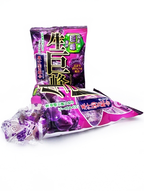 RIBON карамель леденцовая с начинкой вкус виноград Nama Kyohou Fresh Grape Candy, 2*100 г RIBON карамель леденцовая с начинкой вкус виноград Nama Kyohou Fresh Grape Candy, 2*100 г