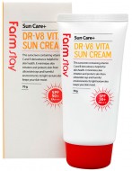 FarmStay DR-V8 Vita Sun Cream SPF 50+/PA+++ Витаминизированный солнцезащитный крем SPF 50+/PA+++, 70 г