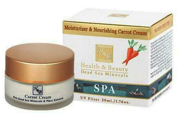 Health and Beauty Крем для лица Увлажняющий и питательный Морковный, 50 мл Health and Beauty Крем для лица Увлажняющий и питательный Морковный, 50 мл