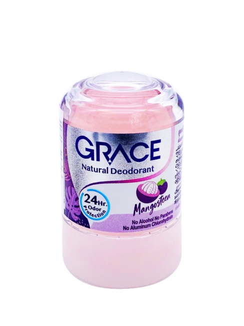 Grace Дезодорант кристаллический натуральный с Мангостином Deodorant Mangosteen, 50 г Grace Дезодорант кристаллический натуральный с Мангостином Deodorant Mangosteen, 50 г