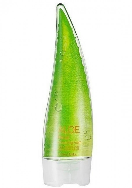 Holika Holika Aloe Facial Cleansing Foam Пенка для умывания с экстрактом алоэ, 150 мл