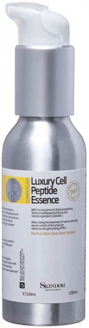 Skindom Luxury Cell Collagen Peptide Essence Эссенция для лица с элитными клеточными пептидами, 100 мл Skindom Luxury Cell Collagen Peptide Essence Эссенция для лица с элитными клеточными пептидами, 100 мл