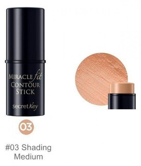 Secret Key Miracle Fit Contour Stick Medium Контурный стик, 6,5 г