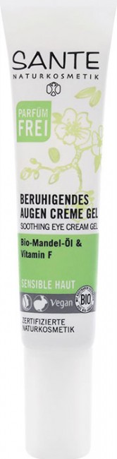 Sante Naturkosmetik Soothing Eye Cream Gel Крем для кожи вокруг глаз, 15 мл