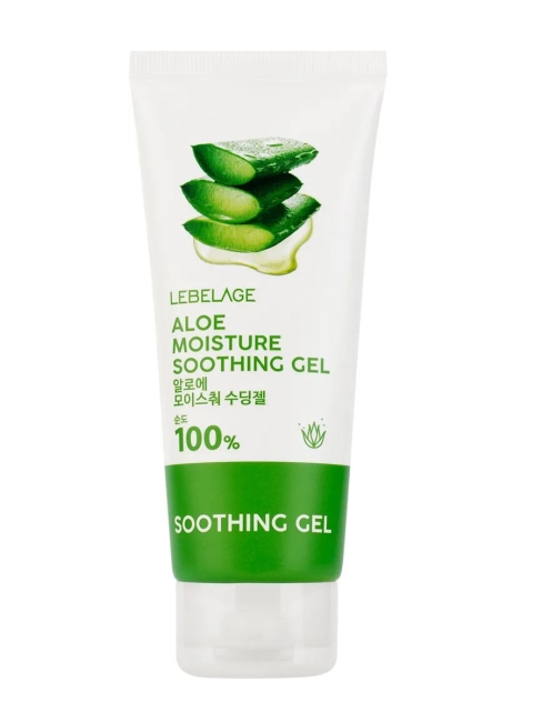 Lebelage Увлажняющий гель для лица и тела с алоэ Aloe Moisture Purity 100% Soothing Gel, 100 мл