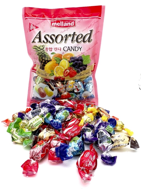 Melland Карамель леденцовая Ассорти вкусов Assorted Candy, 300 г