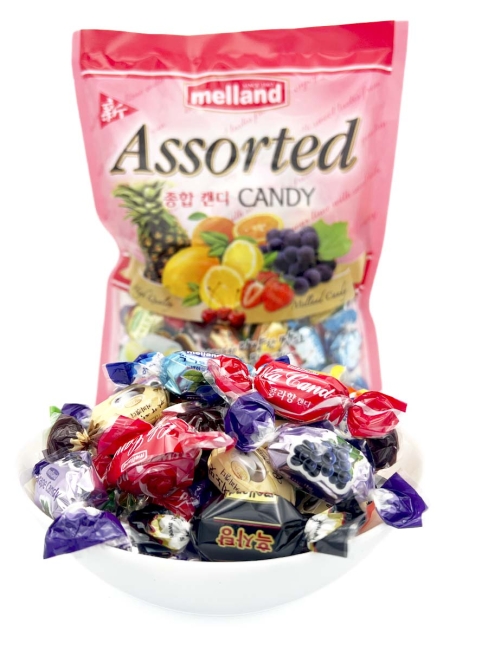 Melland Карамель леденцовая Ассорти вкусов Assorted Candy, 300 г