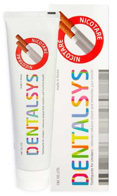 KeraSys Dentalsys Nicotare Зубная паста для Курильщиков, 130 г
