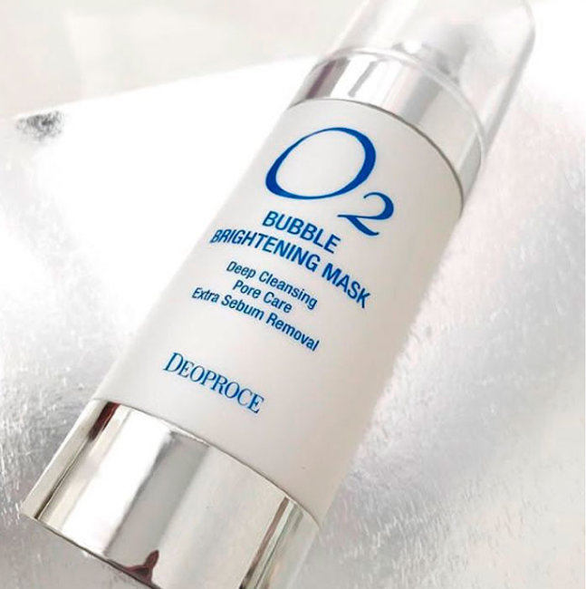 Deoproce O2 Bubble Brightening Mask Маска кислородная для лица осветляющая, 100 мл Deoproce O2 Bubble Brightening Mask Маска кислородная для лица осветляющая, 100 мл