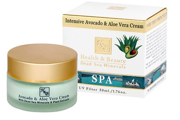 Health and Beauty Крем для лица Интенсивный с Авокадо и Алоэ, 50 мл Health and Beauty Крем для лица Интенсивный с Авокадо и Алоэ, 50 мл