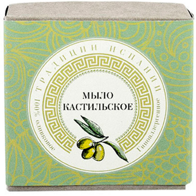 Kleona Мыло "Кастильское" с оливковым маслом, 120 г