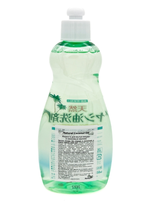 Kaneyo Средство для мытья посуды с кокосовым маслом Natural Coconut Oil, 550 мл Kaneyo Средство для мытья посуды с кокосовым маслом Natural Coconut Oil, 550 мл