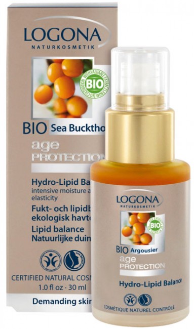Logona Age Protection Средство против морщин Гидро-липидный баланс с Био-Облепихой, 30 мл Logona Age Protection Средство против морщин Гидро-липидный баланс с Био-Облепихой, 30 мл