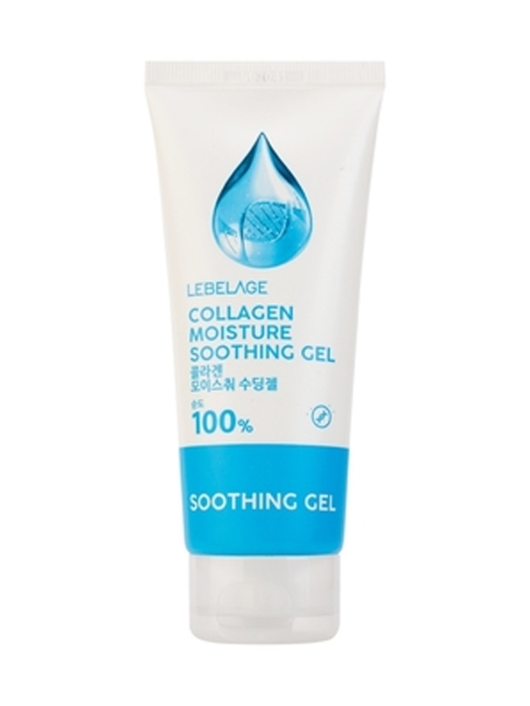 Lebelage Гель для лица и тела с коллагеном Collagen Moisture Purity 100% Soothing Gel, 100 мл