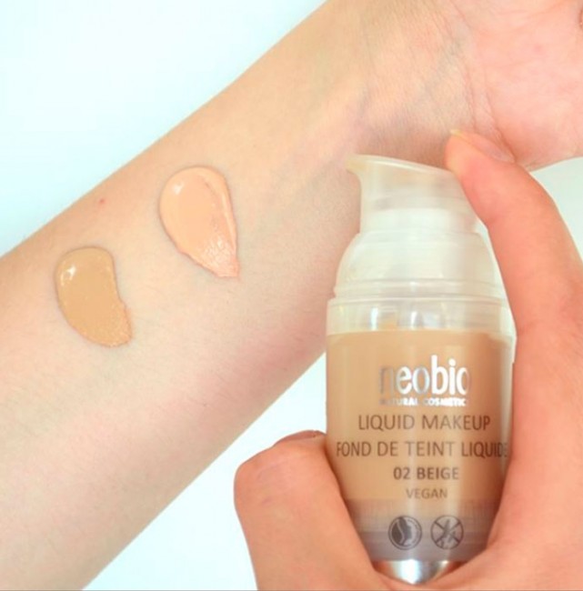 Neobio Liquid Makeup Тональный крем 01 Светло-бежевый, 30 мл