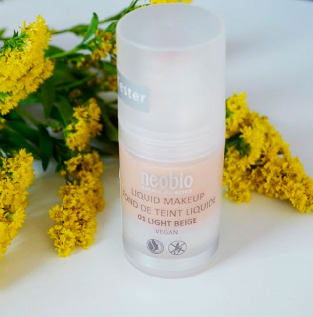 Neobio Liquid Makeup Тональный крем 01 Светло-бежевый, 30 мл