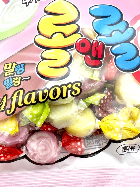 Melland Карамель мягкая 4 молочно-фруктовых вкуса Roll & Roll Soft Candy, 350 г Melland Карамель мягкая 4 молочно-фруктовых вкуса Roll & Roll Soft Candy, 350 г