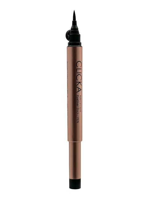 CLICKA Жидкая подводка для глаз автоматическая черная Auto Lid Liquid Pen Eyeliner Black, 0,6 г CLICKA Жидкая подводка для глаз автоматическая черная Auto Lid Liquid Pen Eyeliner Black, 0,6 г