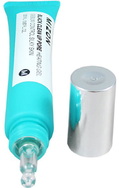 MIZON Black Clean Up Pore Heating Gel Разогревающий гель для глубокой очистки пор от чёрных точек, 20 мл MIZON Black Clean Up Pore Heating Gel Разогревающий гель для глубокой очистки пор от чёрных точек, 20 мл