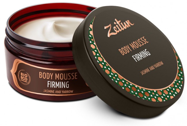 Zeitun Тонизирующий мусс для тела "Жасмин и тысячелистник", 200 мл Zeitun Тонизирующий мусс для тела "Жасмин и тысячелистник", 200 мл