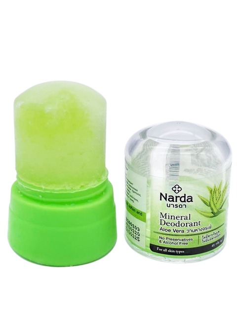 Narda Дезодорант кристаллический натуральный с Алоэ Вера Mineral Deodorant Aloe Vera, 45 г