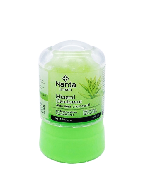 Narda Дезодорант кристаллический натуральный с Алоэ Вера Mineral Deodorant Aloe Vera, 45 г