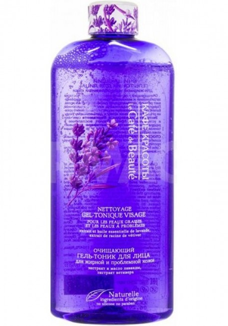 Кафе Красоты Гель-тоник для лица "Очищающий" для жирной и проблемной кожи, 250 мл