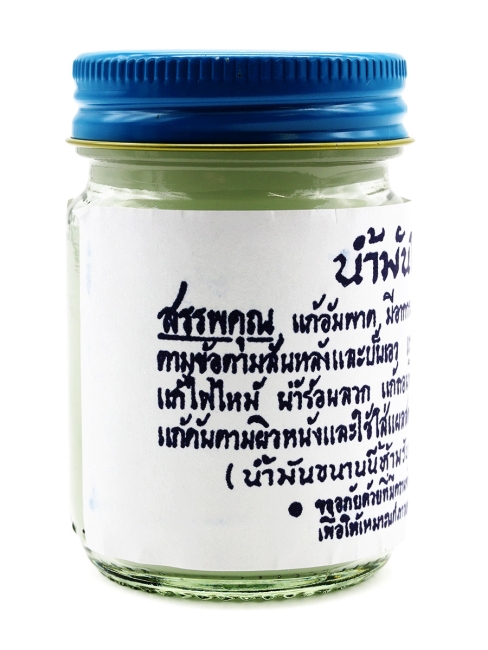 Osotthip Тайский традиционный белый бальзам для тела Balm White, 60 г Osotthip Тайский традиционный белый бальзам для тела Balm White, 60 г