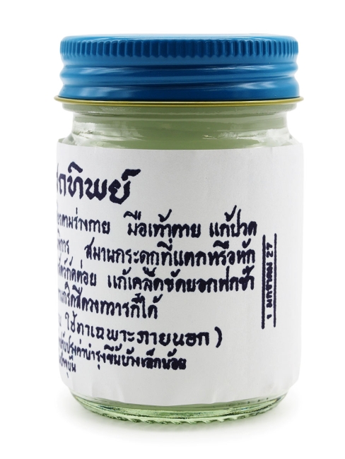 Osotthip Тайский традиционный белый бальзам для тела Balm White, 60 г Osotthip Тайский традиционный белый бальзам для тела Balm White, 60 г