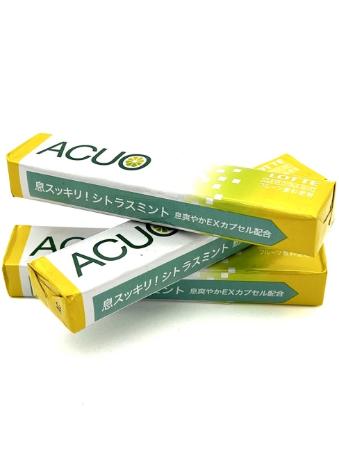 LOTTE Жевательная резинка без сахара цитрусовая мята 3 пачки ACUO Clear Citrus Mint, 3x21 г LOTTE Жевательная резинка без сахара цитрусовая мята 3 пачки ACUO Clear Citrus Mint, 3x21 г