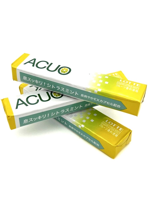 LOTTE Жевательная резинка без сахара цитрусовая мята 3 пачки ACUO Clear Citrus Mint, 3x21 г LOTTE Жевательная резинка без сахара цитрусовая мята 3 пачки ACUO Clear Citrus Mint, 3x21 г