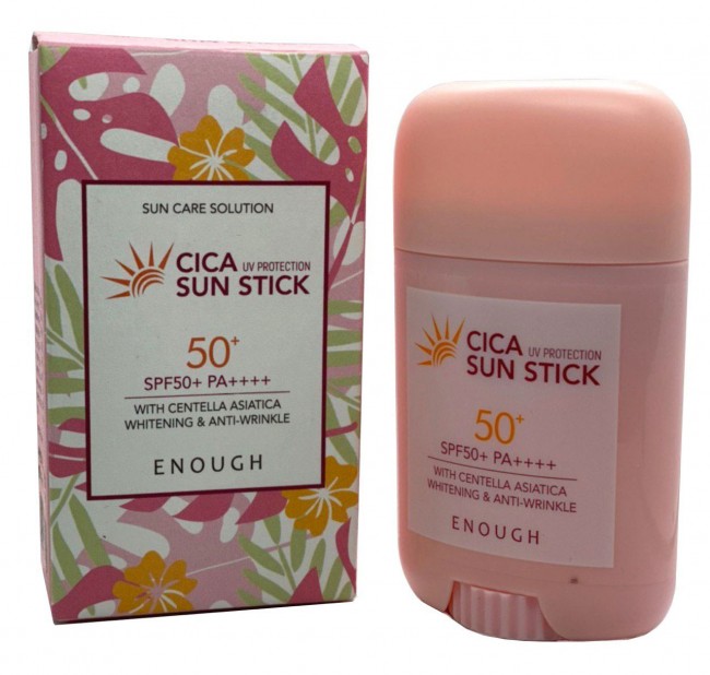 Enough Солнцезащитный стик с центеллой Cica Sun Stick SPF50+/PA++++, 20 гр Enough Солнцезащитный стик с центеллой Cica Sun Stick SPF50+/PA++++, 20 гр