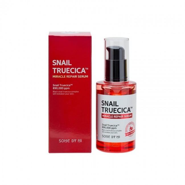 Some By Mi Восстанавливающая сыворотка с муцином чёрной улитки Snail Truecica Miracle Repair Serum, 50 мл