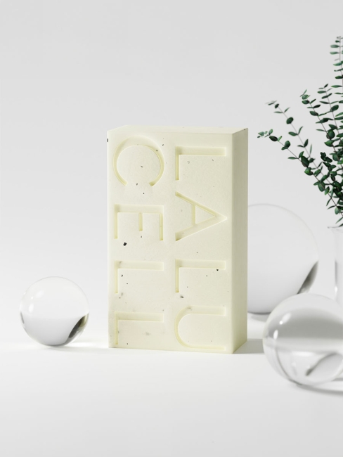 Lalucell Веганское очищающее мыло для лица Biome Vegan Pure Cleansing Bar, 100 г