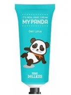 Baviphat Крем для рук Urban Dollkiss It’s Real My Panda Hand Cream #04 DELI LOTUS, 30 г