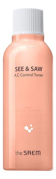 The Saem Тонер SEE & SAW AC CONTROL TONER, 160 мл The Saem Тонер SEE & SAW AC CONTROL TONER, 160 мл