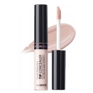 The Saem Консилер для маскировки недостатков Cover Perfection Tip Concealer 03 tan,  6,5г The Saem Консилер для маскировки недостатков Cover Perfection Tip Concealer 03 tan,  6,5г