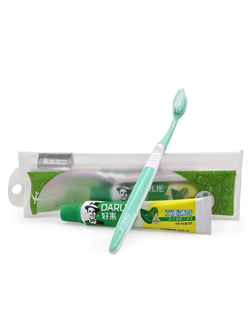 Darlie Дорожный набор зубная паста двойного действия и зубная щетка Double Action Travel Kit, 40 г