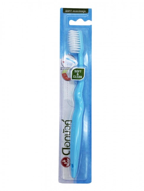 Twin Lotus Зубная щетка «Мягкость и чистота» Soft & Clean Toothbrush (blue)