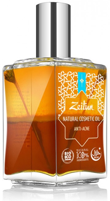 Zeitun Косметическое двухфазное масло №9 от акне, 100 мл Zeitun Косметическое двухфазное масло №9 от акне, 100 мл