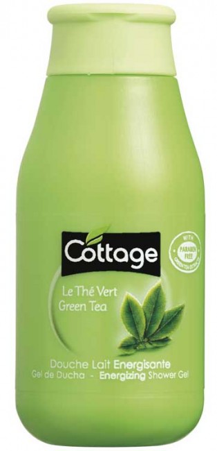 Cottage Гель для душа бодрящий Зеленый Чай, 250 мл