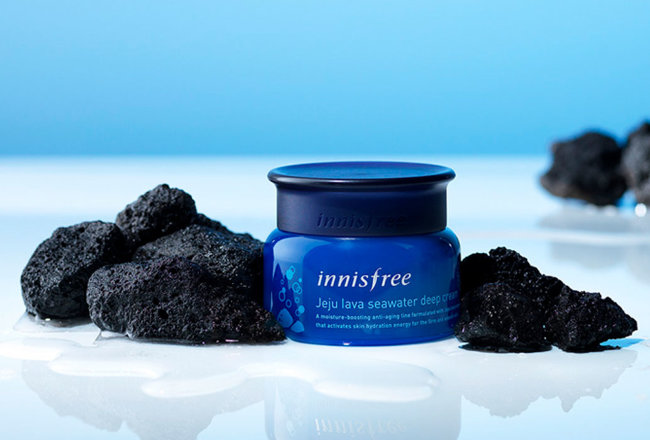 Innisfree Jeju Lava Seawater Deep Cream Глубоко увлажняющий крем с вулканической морской водой, 50 мл Innisfree Jeju Lava Seawater Deep Cream Глубоко увлажняющий крем с вулканической морской водой, 50 мл
