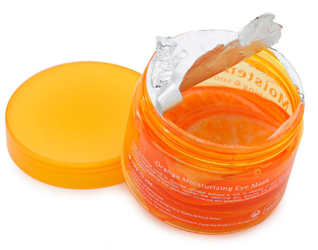 Bioaqua Moisten My Eyes Маска для век с апельсином и зеленым чаем, 36 шт