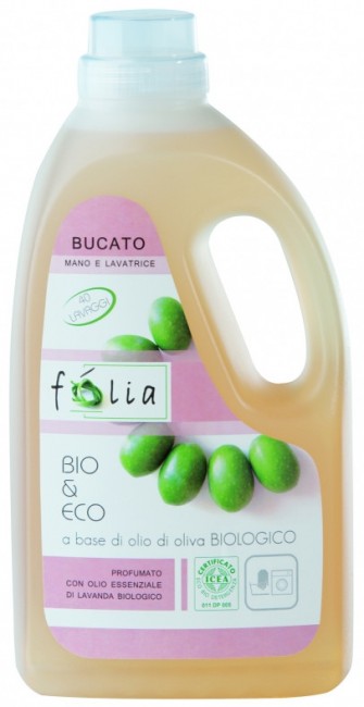 Folia ЭКО Средство жидкое для ручной и машинной стирки, 1 л.