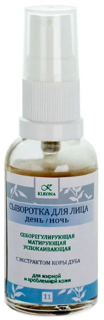 Kleona Сыворотка для лица с экстрактом коры дуба, 25 мл