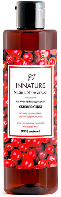 Innature Гель для душа Обновляющий, 250 мл