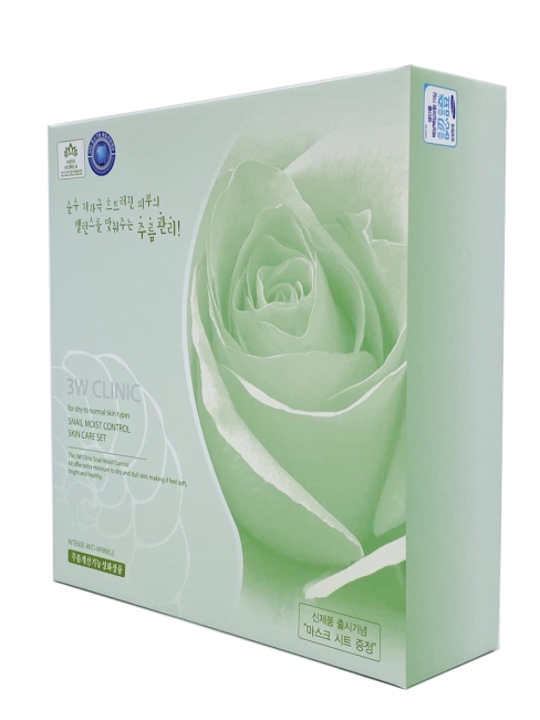 3W Clinic Набор для комплексного ухода за кожей лица со слизью улитки Snail Moist Control Skin Care Set 3W Clinic Набор для комплексного ухода за кожей лица со слизью улитки Snail Moist Control Skin Care Set