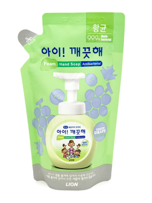 LION Жидкое пенное мыло для рук с экстрактом мускатного ореха Ai Kekute Foaming Handsoap Muscat, 200 мл