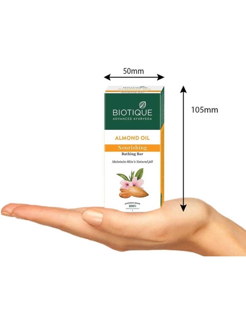 Biotique Мыло питающее с миндальным маслом Almond Oil Nourishing Body Soap, 150 г Biotique Мыло питающее с миндальным маслом Almond Oil Nourishing Body Soap, 150 г