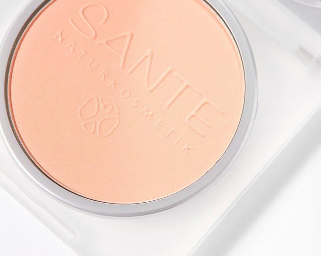 Sante Naturkosmetik Compact Powder Компактная пудра № 02 Светло-бежевый, 9 г
